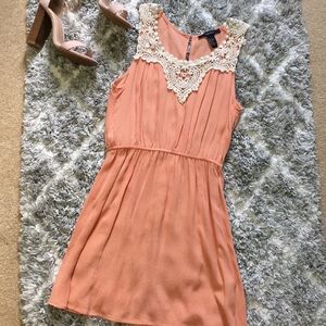 Peach Summer Dress